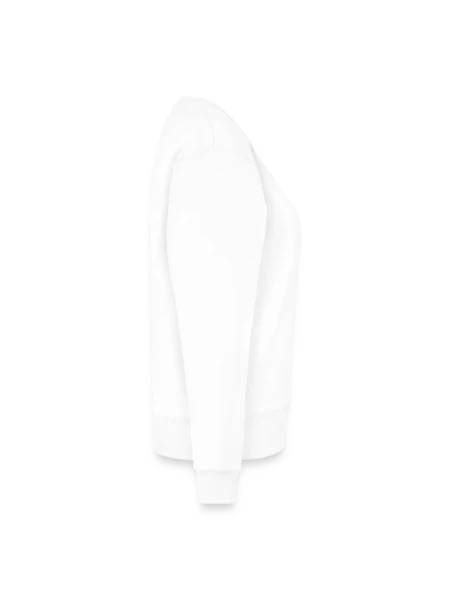 Women's Premium Organic Jumper - white - Right