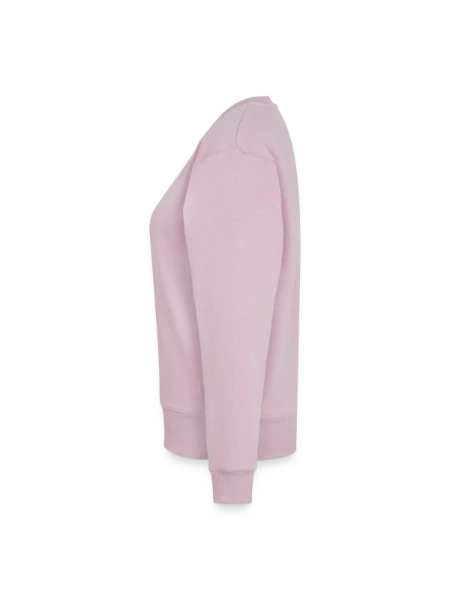 Frauen Premium Bio Pullover - Altrosa - Links