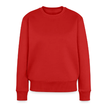 Pull Premium bio Femme - rouge