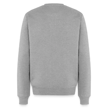 Pull Premium bio Homme - gris chiné - Dos - Thijin (182cm)