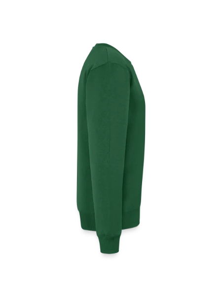 Men's Premium Organic Jumper - bottle green - Right