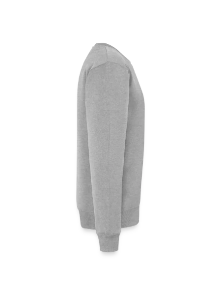 Men's Premium Organic Jumper - heather grey - Right
