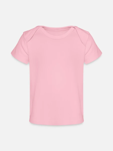 T-shirt Premium bébé bio - rose clair - Devant