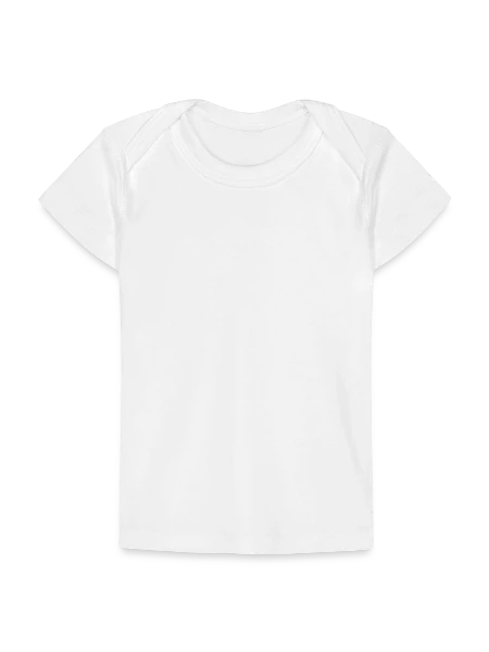 Baby Premium Organic T-shirt - white - Front