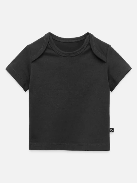 T-shirt Premium bébé bio - noir - Devant