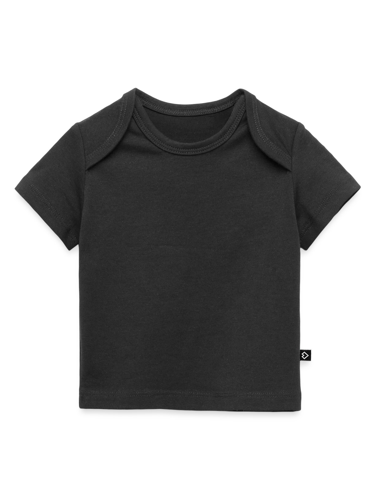 T-shirt Premium bébé bio - noir - Devant