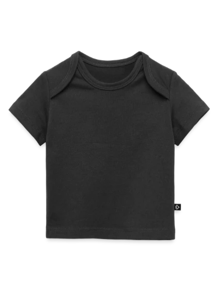 Baby Premium Organic T-shirt - black - Front