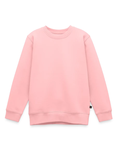 Kids Premium Organic Sweatshirt - rose - Front