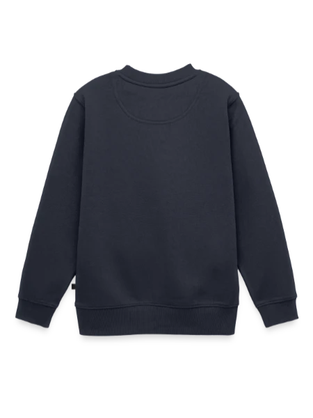 Kids Premium Organic Sweatshirt - navy - Back