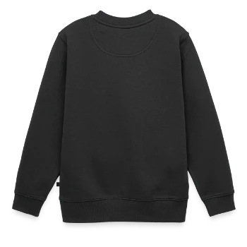 Sweat Premium enfant bio - noir - Dos - AI Model Kid Female (0cm)