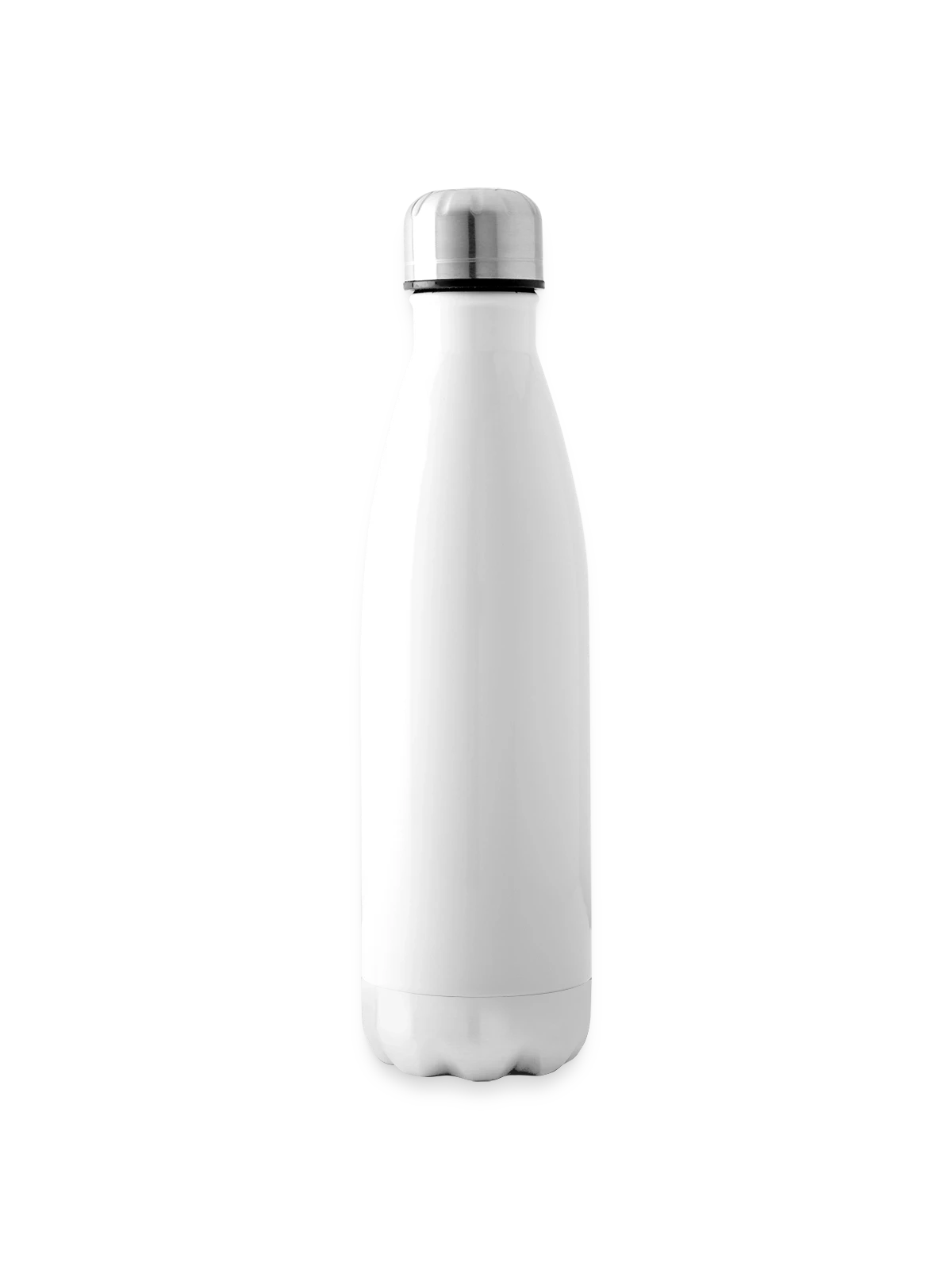 Insulated Water Bottle - white - Right