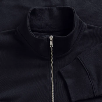 Sweat col montant zippé unisexe