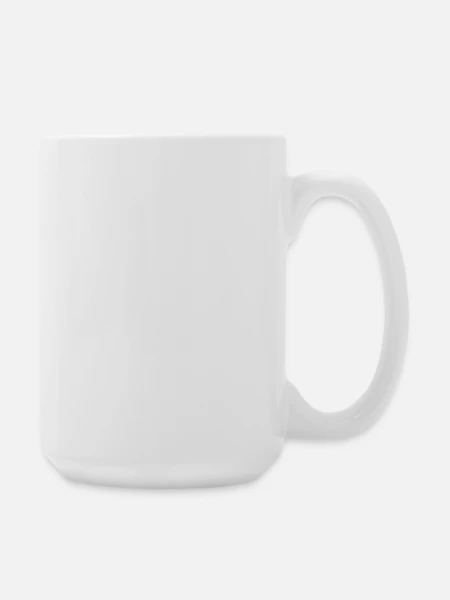 Large Mug 440 ml - white - Right