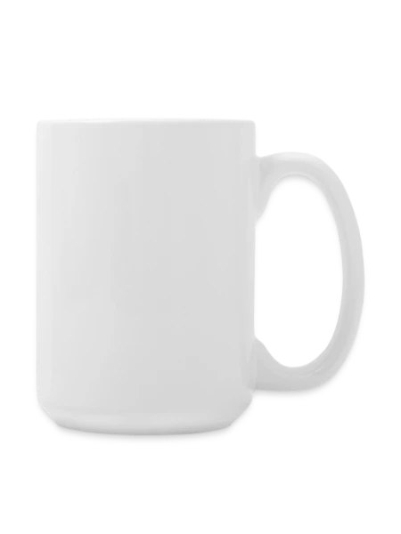 Grande tasse 440 ml - blanc - Droite