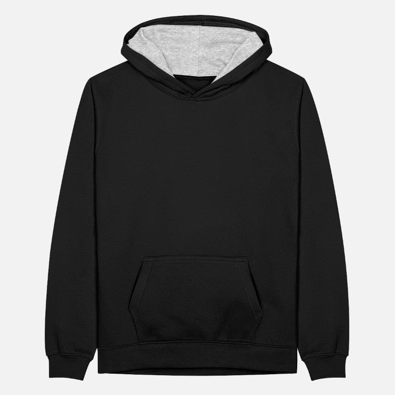 Teenager Kontrast-Hoodie