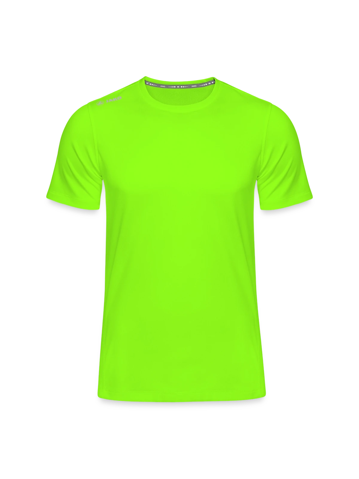 JAKO Men's T-Shirt Run 2.0 - neon green - Front