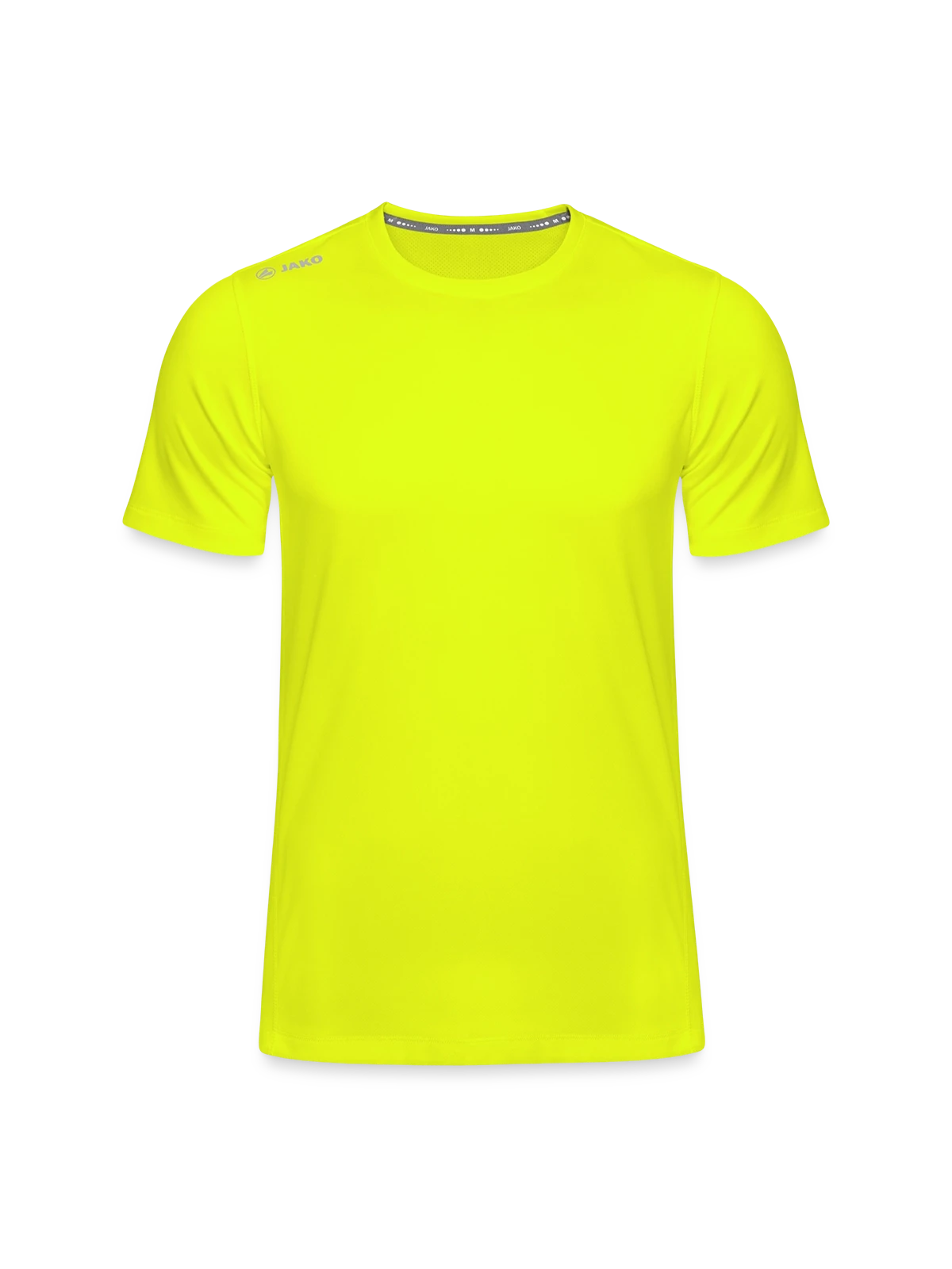 JAKO Men's T-Shirt Run 2.0 - neon yellow - Front