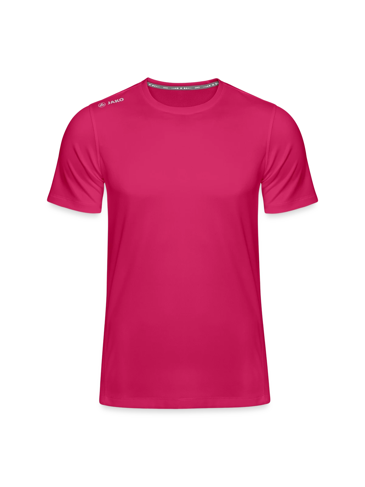 JAKO Männer T-Shirt Run 2.0 - dunkles Pink - Vorne