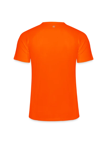 JAKO Men's T-Shirt Run 2.0 - neon orange - Back