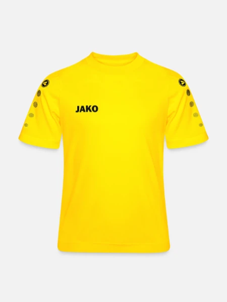 JAKO Kids' Team Jersey - yellow - Front