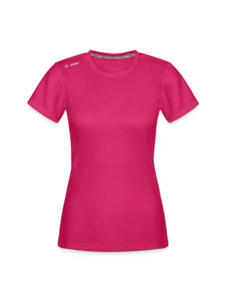 JAKO Woman's T-Shirt Run 2.0 - dark pink - Front