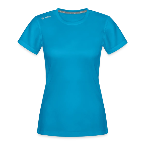 T-shirt Run 2.0 JAKO Femme personnalisé - Aperçu en couleur bleu saphir