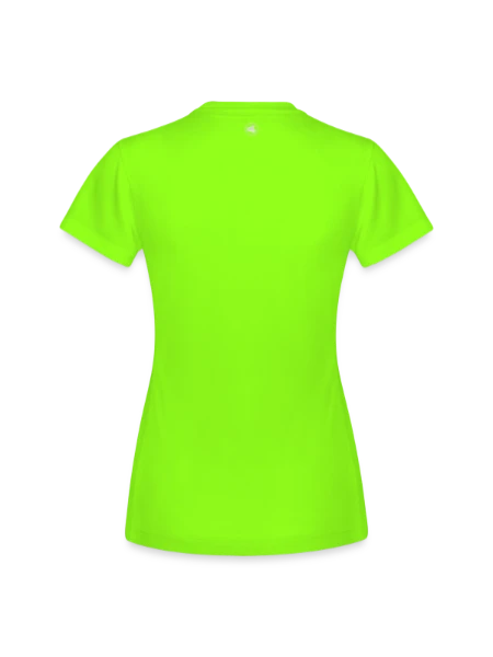 JAKO Woman's T-Shirt Run 2.0 - neon green - Back