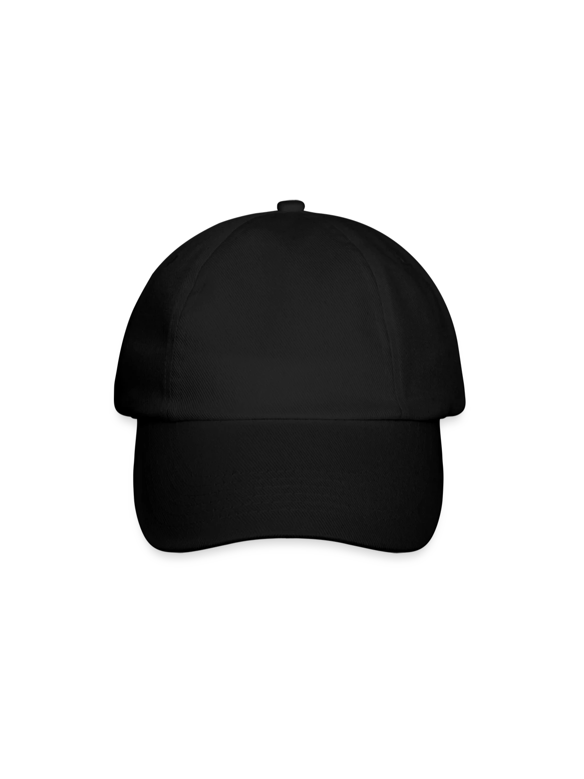 Baseball Cap - black/black - Front