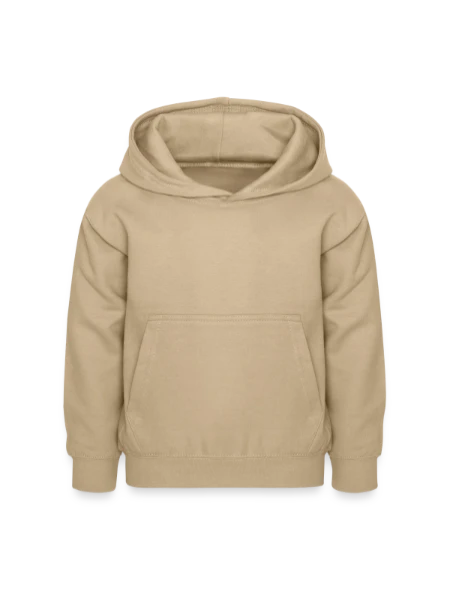 Kids Hoodie - sand - Front