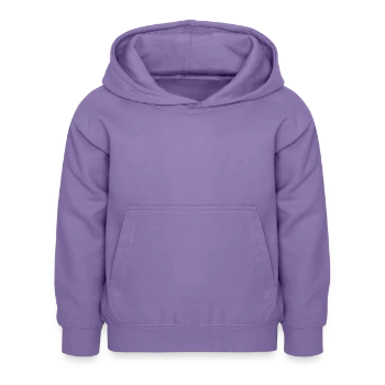 Kids Hoodie - lavender - Front - AI Model Kid Female (0cm)