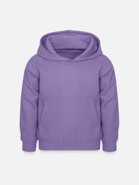 Kids Hoodie - lavender - Front