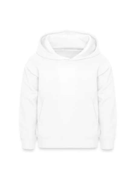 Kinder Hoodie - Weiß - Vorne
