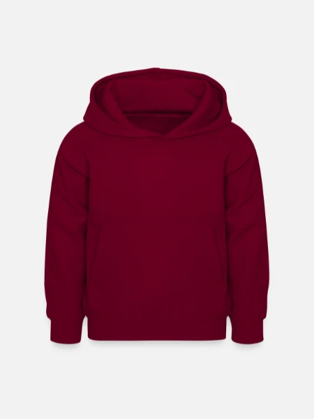 Kids Hoodie - bordeaux - Front
