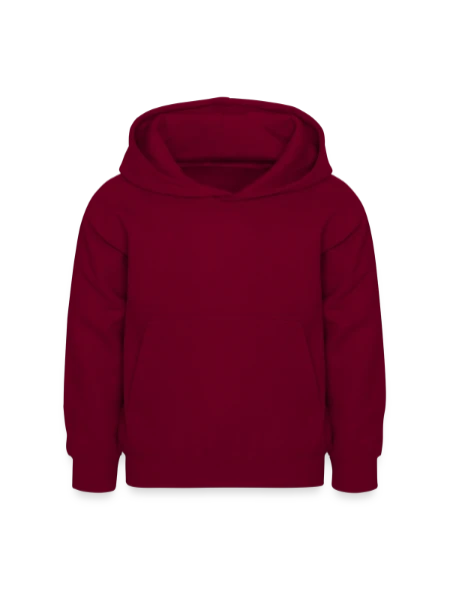 Kids Hoodie - bordeaux - Front