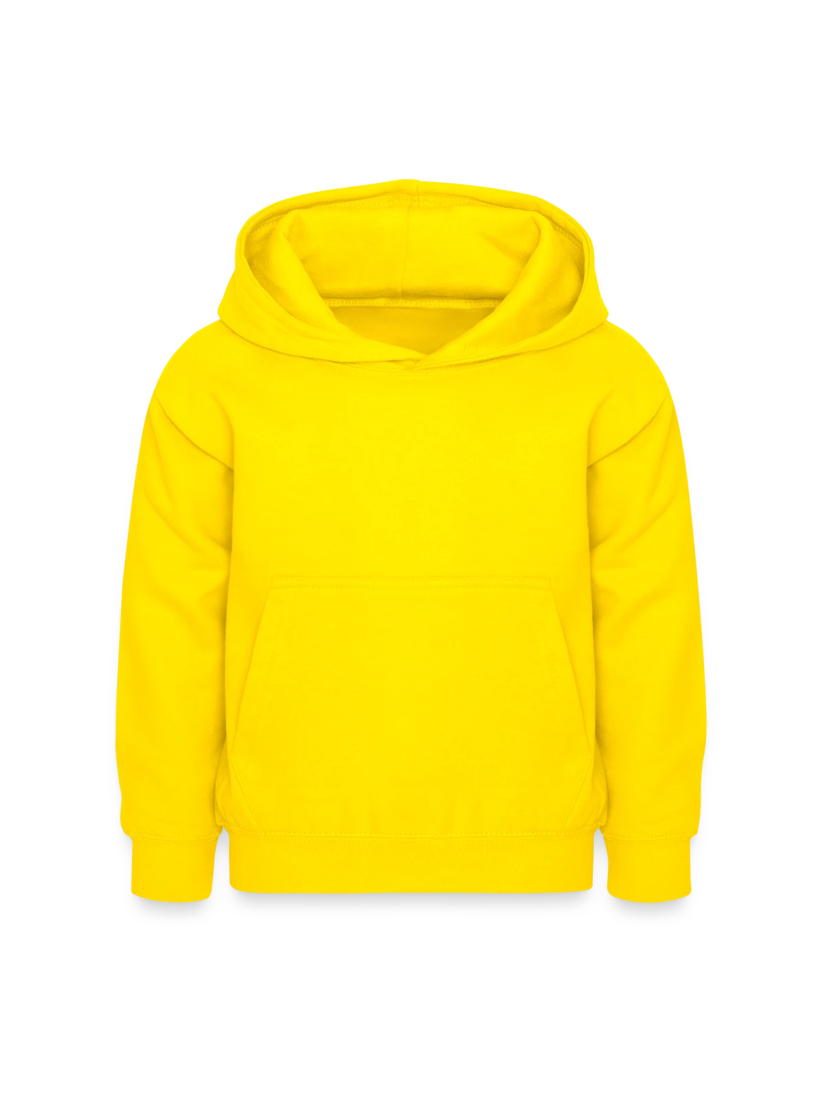 Kinder Hoodie - Gelb - Vorne