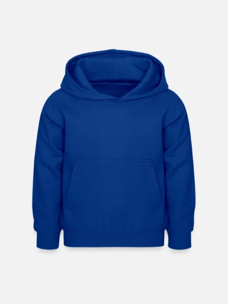 Kids Hoodie - bright royal - Front