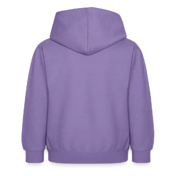 Kids Hoodie - lavender - Back - AI Model Kid Female (0cm)
