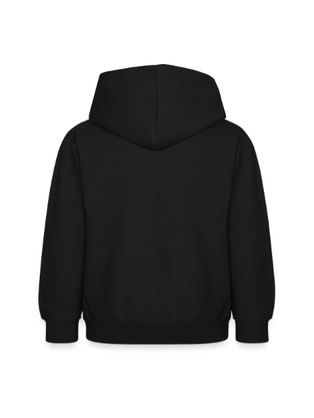 Sweat à capuche Enfant - noir - Dos