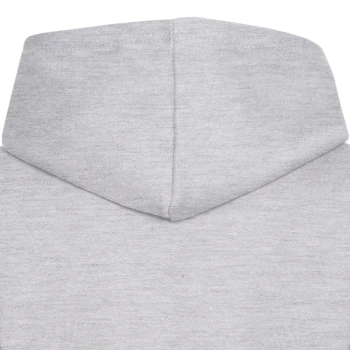 Sweat à capuche Enfant - gris clair chiné - Devant de la capuche