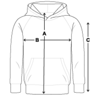 Massschema Teenager Hoodie