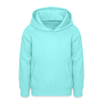 Teen Hoodie - peppermint - Front - AI Model Teenager Male dark (155cm)