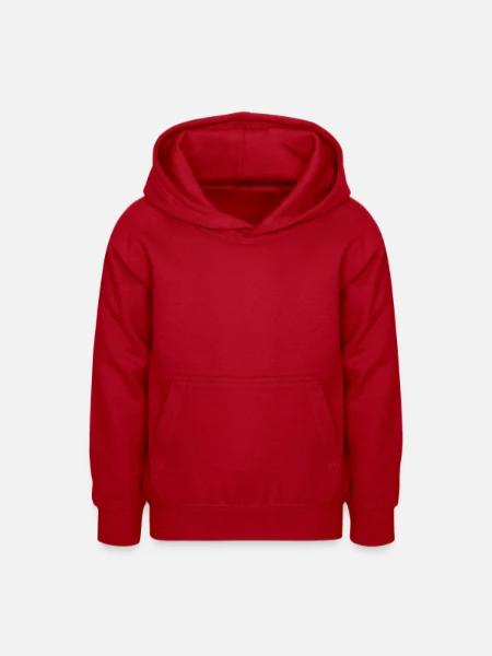Teen Hoodie - red - Front