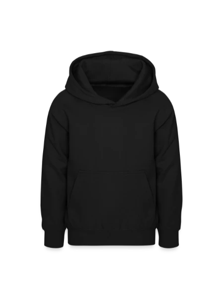 Teen Hoodie - black - Front