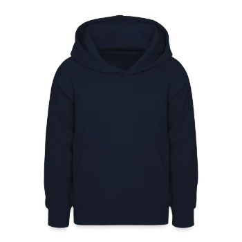 Sweat à capuche Ado - marine - Devant - AI Model Teenager Male light (155cm)