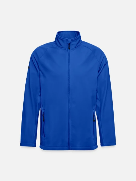 JAKO Softshell Jacket Team - royal blue - Front