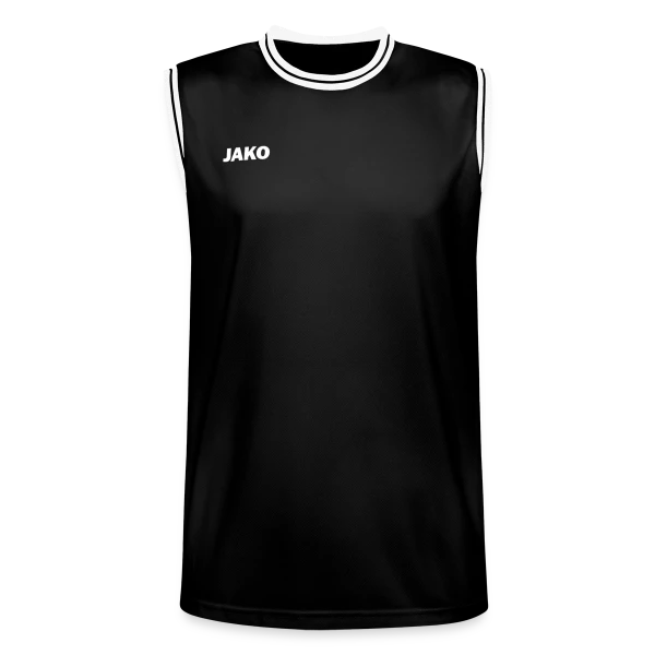 Maillot Center 2.0 JAKO personnalisé - Aperçu en couleur noir/blanc