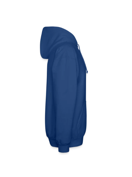 Unisex Hooded Jacket - royal blue - Right