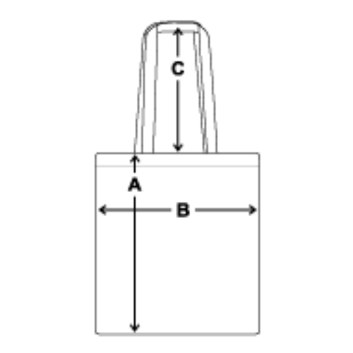 Størrelsesguide til produktet