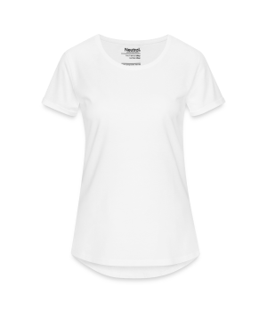 Økologisk T-skjorte med rulleermer for kvinner