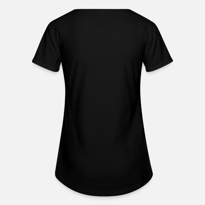 T-shirt ecologica da donna con maniche con risvolto